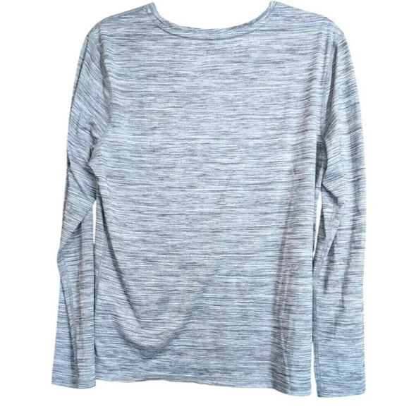 Athletic Works Women's Heather Gray Core Active Long Sleeve Quick Dry Size Large - Picture 4 of 8